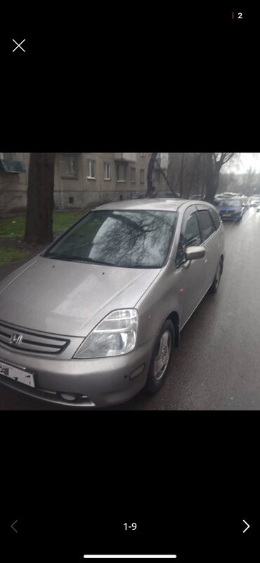 отсадочная машина: Honda Stream: 2001 г., 2 л, Автомат, Бензин, Вэн/Минивэн