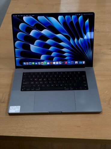 телевизоров компьютеров ноутбуков: Ноутбук, Apple, 16 ГБ ОЭТ, Apple M1 Pro, 16 "