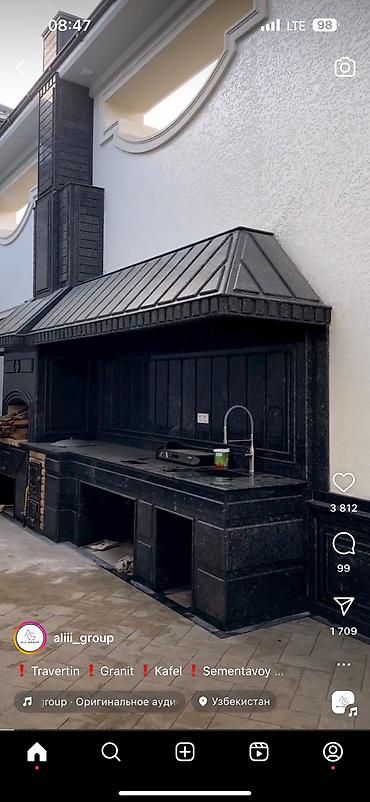 Фасадные гранитные плитки: Гранит для цоколя разные цвета Ангола блек Черный Серый Коричневый at lalafo.kg — 23 Фасадные гранитные плитки: Гранит для цоколя разные цвета Ангола блек Черный Серый Коричневый — 23