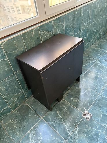 Mebel: Balkon masası, İşlənmiş, Qatlanan, MDF — 1