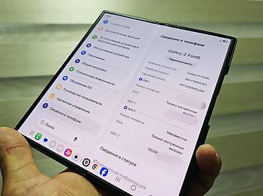 samsung galaxy fold2: Samsung Galaxy Z Fold6, Б/у, 256 ГБ, цвет - Черный, 1 SIM, 2 SIM, eSIM — 10