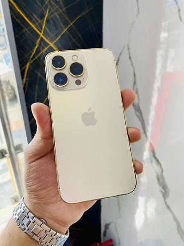 ayfon 13 dubayski: IPhone 13 Pro, Qızılı, Face ID — 1