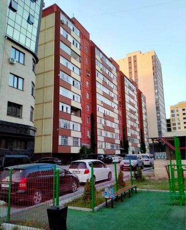 105 серия квартира бишкек мкр джал: 3 бөлмө, 100 кв. м, Элитка, 6 кабат, Евроремонт