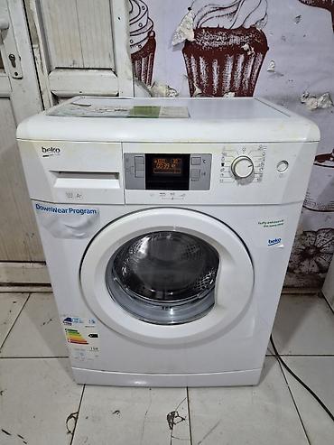 Elektronika: Paltaryuyan maşın Beko, 6 kq, İşlənmiş, Avtomat, Qurutma var, Pulsuz çatdırılma, Ödənişli çatdırılma — 1