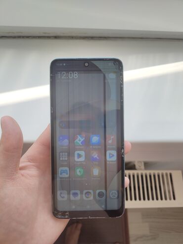 редми ноте 8: Redmi, Redmi Note 12, Колдонулган, 128 ГБ, түсү - Боз, 2 SIM