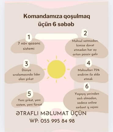 Медицина, фармацевтика: Salam. Hal-hazırda dünya səviyyəsində Lider olan bir şirkətin
