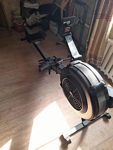 Спорт жана хобби: Гребной тренажер AIR ROWER (воздушное сопротивление) - Тип — 2