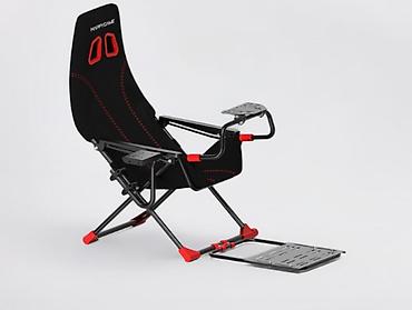 trak racer: Игровое кресло, Новый, Без колесиков, цвет - Черный — 1