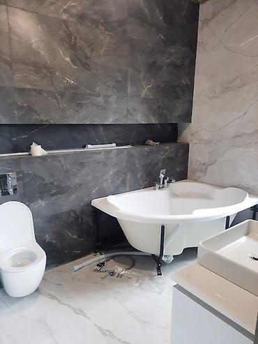 dolab yigilmasi: Hamam/tualet üçün kafel-metlax işləri və santexnika quraşdırılması — 5