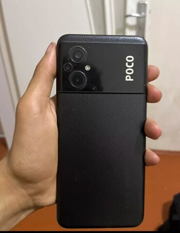 ikinci el poco x3: Poco M5, 128 GB, rəng - Qara, Sensor, Barmaq izi, Face ID