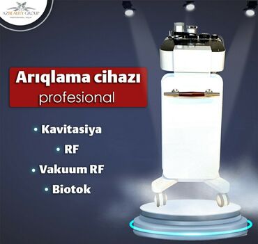 black latte ariqlama: Kavitasiya, RF liftinq, Vakuum massaj, Təlim keçirilir
