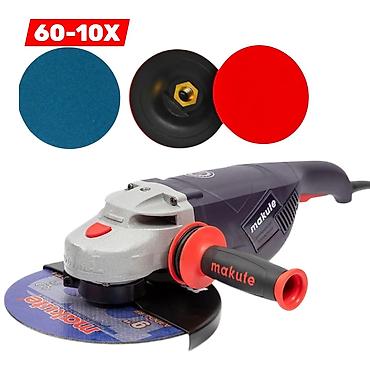 Elektrik əl alətləri: №: 3035 Məhsulun adı: Cilalama maşını Makute AG029 230/2600 UM-S288 — 1