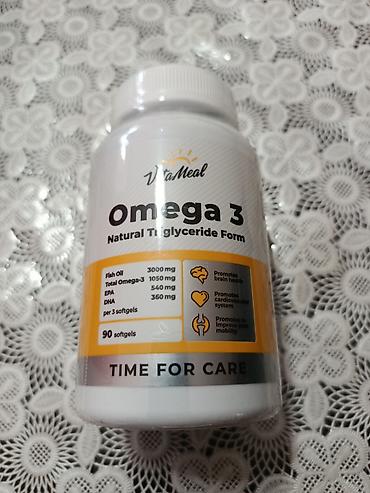 VitaMeal Omega 3 – Natural Triglyceride Form Məhsul tipi: Balıq yağı