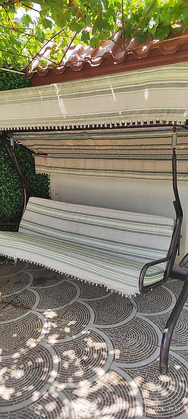 mebel satılır: İşlənmiş, Divan-yelləncək, Zontikli, Metal — 1