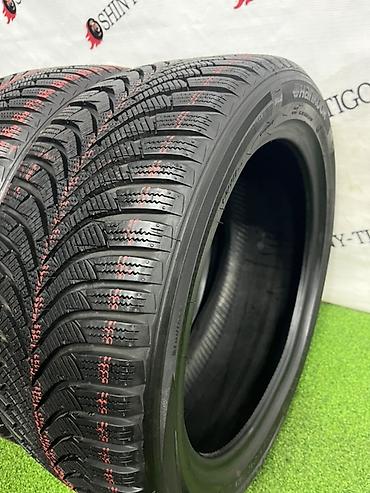 шины 22545 r17 зима: Шины 225 / 45 / R 17, Зима, Б/у, Пара, Легковые, Hankook — 2