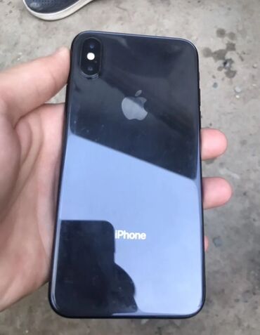 купить айфон x бу: IPhone X, Колдонулган, 64 ГБ, Кара, 98 %