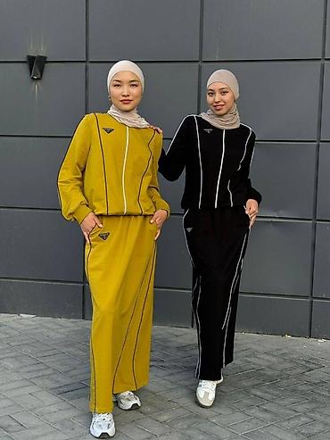 том и джери: 100 штук Спортивный женский костюм в стиле modest wear (двойка — 6