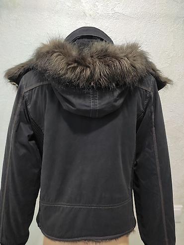 Пуховики и зимние куртки: Пуховик, Короткая модель, С мехом, XL — 4