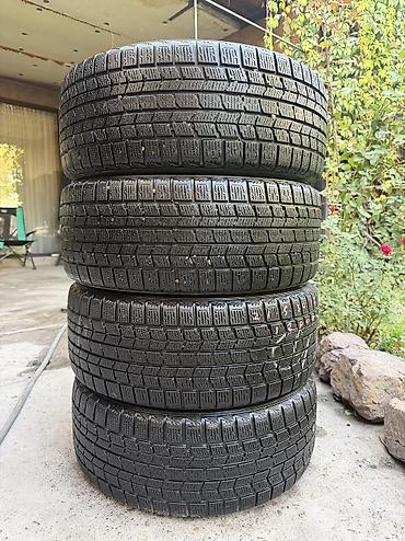 Шины 215 / 50 / R 17, Зима, Б/у, Комплект, Легковые, Япония, Dunlop