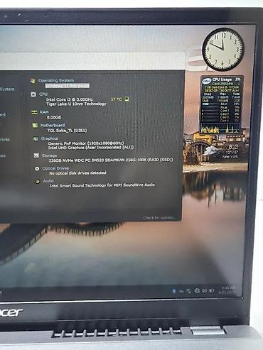 Acer: Acer Swift 8GB SSD Kamera HDMI Proc I3 11TH FHD IPS. POGLEDAJTE MOJE — 8