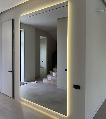 projector screen: Зеркальная стена/панно для интерьера - Большое настенное зеркало во — 3