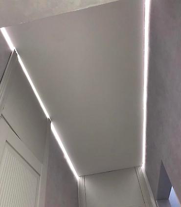 Натяжной потолок: Натяжной потолок Глянцевое, Матовое, 3D потолки Гарантия, Бесплатная консультация, Бесплатный замер — 9