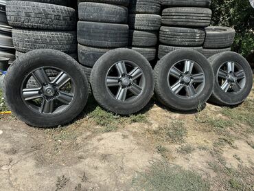 шина на хово: Дөңгөлөктөр монтажда 285 / 60 / R 18, Кыш, Колдонулган, Комплект, Жеңил унаалар, Куйма, тешиктери - 5