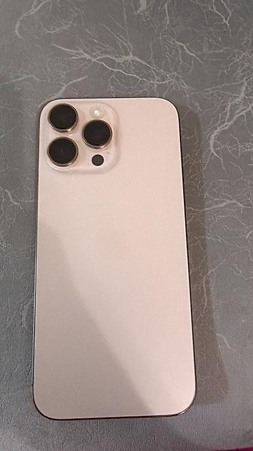 aplle 11: IPhone 16 Pro Max, Б/у, 256 ГБ, Белый, Кабель — 1