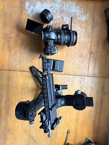 авто проект: Panasonic gh5, 3 батарея зарядкасы менен, жана полтиник обьективи — 2