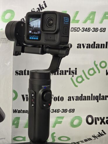 Videokameralar: GoPro 13 Black + Inkee Falcon Plus 3-oxlu stabilizator dəsti Məhsulun — 8