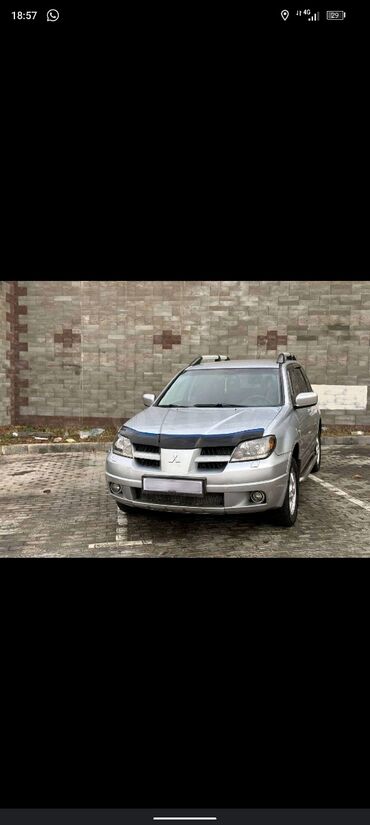 Mitsubishi: Mitsubishi Outlander: 2003 г., 2.4 л, Механика, Газ, Внедорожник