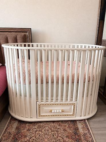 jozefina divan: Oval formalı uşaq - Material: taxta konstruksiya, möhkəm şaquli — 1