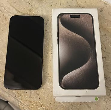 IPhone 15 Pro, 128 GB, Space Gray, Face ID lalafo.az -da IPhone 15 Pro, 128 GB, Space Gray, Face ID