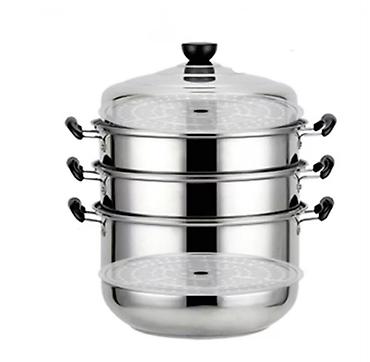 Пароварка из нержавеющей стали Ding Xing Kitchenware, диаметр 40 см