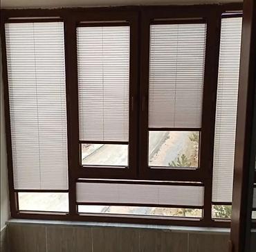 Jalüzlər: Plisse jalüz pərdələr – pəncərə içi quraşdırma üçün - Model: Plisse — 10