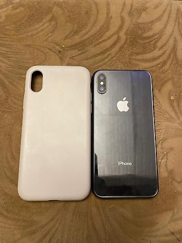 Apple iPhone: IPhone X, 128 GB, Qara — 11