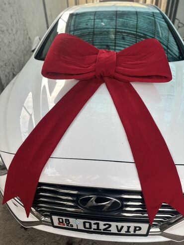 цветы из атласных лент: Большой декоративный бант для авто - Яркий красный бант крупного