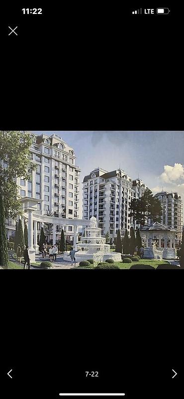 платинум резидентс: 1 комната, 48 м², Асанбай мкр Элитка, 3 этаж, ПСО (под самоотделку) — 2