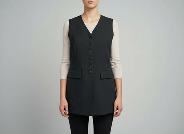 kurtka lidl damska: Women`s waistcoat, size S