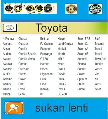 logitech sükan: Toyota sükan lentləri. 🔹️Minik avtomobil markalarına sükan lenti — 2