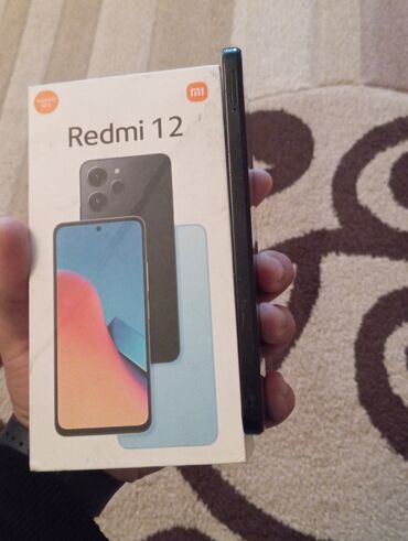 xiomi pad 6: Redmi 12, 256 GB, rəng - Qara, Qırıq