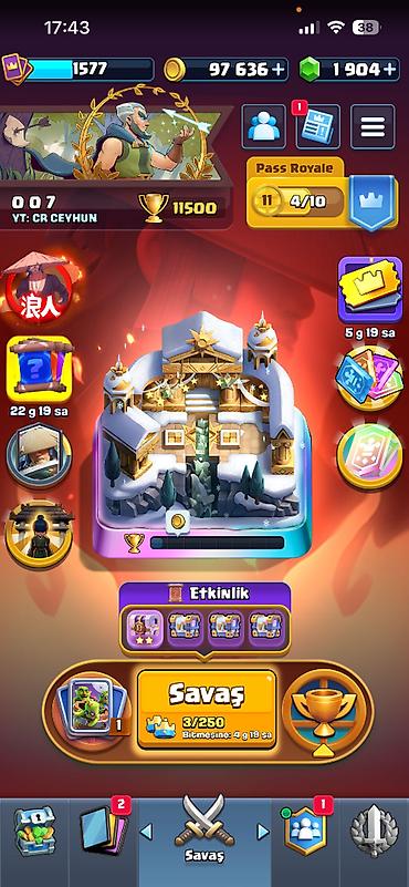oyuncaq ti̇r: Clash royale hesabi, çox sey danismaq istemirem fikri ciddi olan — 4