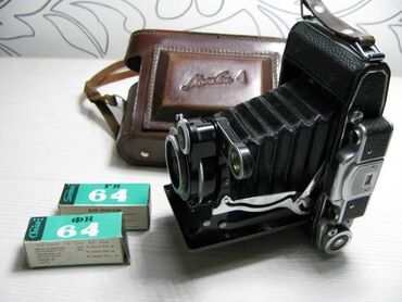 старые фотоаппарат: Продаю коллекционный, советский, среднеформатный фотоаппарат "Москва