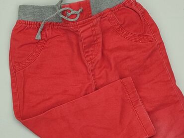 smyk kurtki dla chłopca: Baby material trousers, 12-18 months, 80-86 cm, condition - Very good