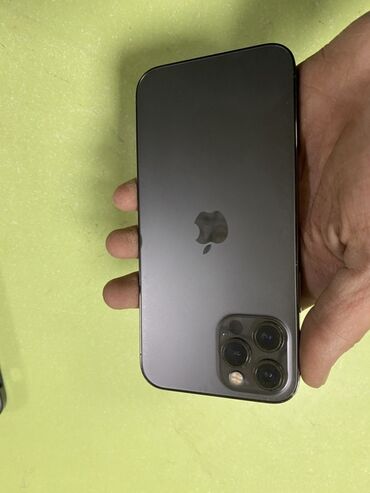 Apple iPhone: IPhone 12 Pro, Б/у, 128 ГБ, Графит, Коробка, Чехол, Защитное стекло, 77 % at lalafo.kg — 1 Apple iPhone: IPhone 12 Pro, Б/у, 128 ГБ, Графит, Коробка, Чехол, Защитное стекло, 77 % — 1