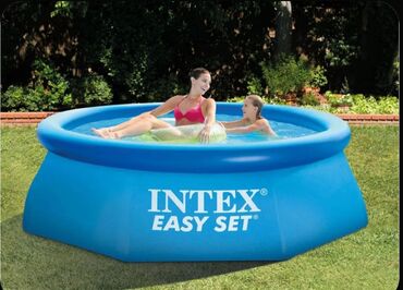 затычки для ушей для плавания: 💥💥💥Бассейн надувной INTEX EAsy круглой формы 244/61. 2941 литра