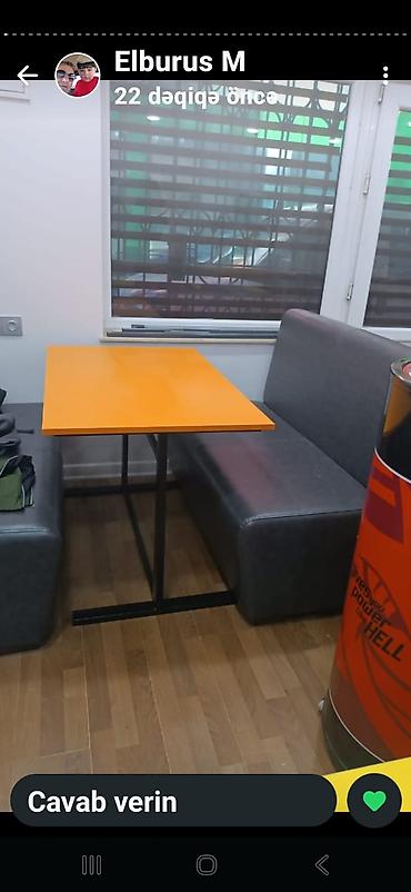 kafe stul: Mətbəx üçün, Yeni, Açılmayan, Dördbucaq masa, 2 stul — 3