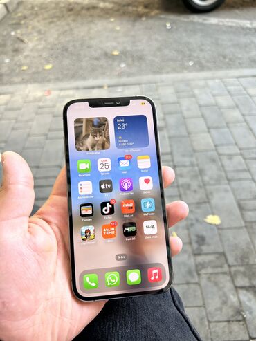 not 12 pro ikinci el: IPhone 12 Pro Max, 128 GB, Sənədlərlə