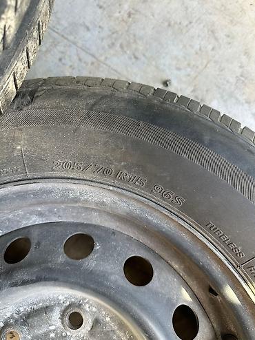 шины bridgestone: Шины 205 / 70 / R 15, Б/у, Комплект, Япония, Bridgestone — 3