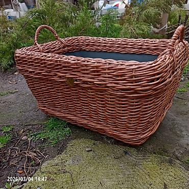 Горшки для растений: Плетёные вазоны для растений от 10-12 литров,в наличии и на заказ — 13
